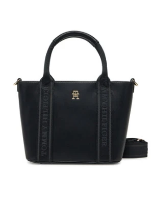 Tommy Hilfiger Torebka Th Logotape Mini Tote AW0AW17201 Czarny