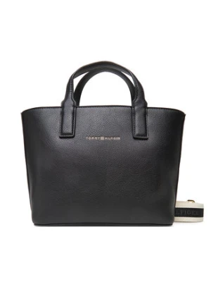 Tommy Hilfiger Torebka Th Logotape Mini Tote AW0AW17448 Czarny