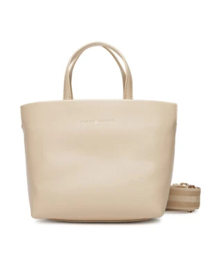 Tommy Hilfiger Torebka Th Logotape Mini Tote AW0AW17694 Beżowy
