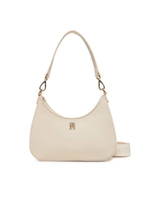 Tommy Hilfiger Torebka Th Logotape Shoulder Bag AW0AW17226 Beżowy