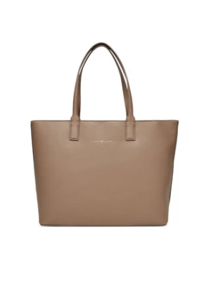 Tommy Hilfiger Torebka Th Logotape Tote AW0AW17449 Beżowy
