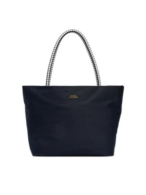 Tommy Hilfiger Torebka Th Marina Hobo/Tote Nylon AW0AW18862 Granatowy