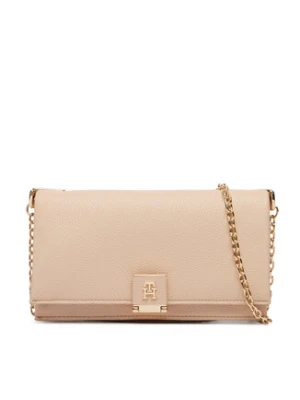Tommy Hilfiger Torebka Th Monogram Chain Strap Crossbody Bag AW0AW17403 Różowy