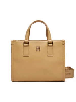 Tommy Hilfiger Torebka Th Monotype Mini Tote AW0AW15977 Beżowy