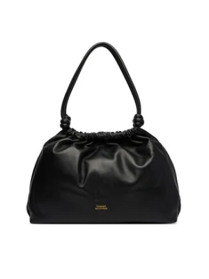 Tommy Hilfiger Torebka Th Soft Leather Hobo AW0AW18376 Czarny