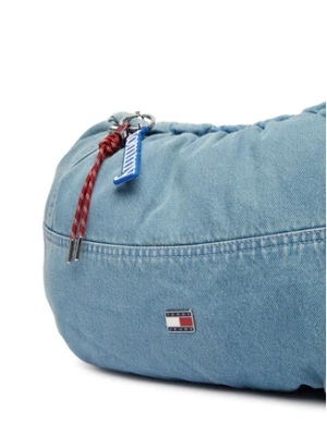 Tommy Hilfiger Torebka Tjw Icon Charms Denim Hobo AW0AW19259 Niebieski