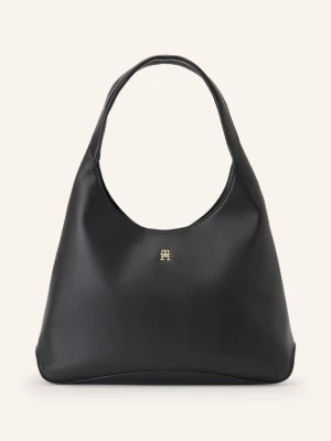Tommy Hilfiger Torebka Typu Worek schwarz CZARNY