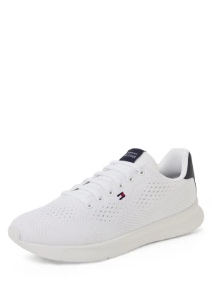 Tommy Hilfiger trampki Mężczyźni Tekstylia biały