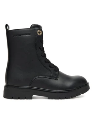 Tommy Hilfiger Trapery Lace-Up Bootie T3A5-34012-1355 S Czarny