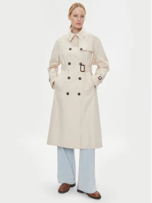 Tommy Hilfiger Trencz WW0WW38947 Beżowy Regular Fit