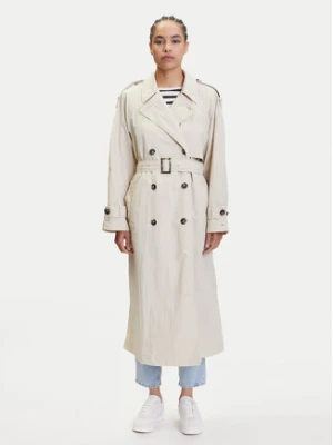Tommy Hilfiger Trencz WW0WW45632 Beżowy Oversize