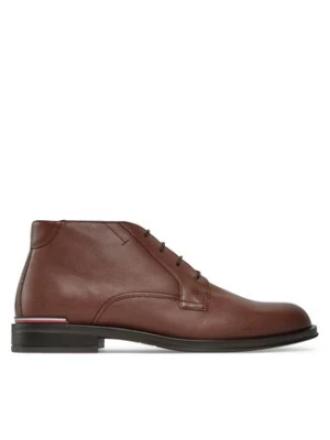 Zdjęcie produktu Tommy Hilfiger Trzewiki Core Rwb Hilfiger Lth L Boot FM0FM04804 Brązowy