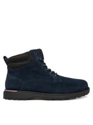 Tommy Hilfiger Trzewiki Corporate W FM0FM05605 Granatowy