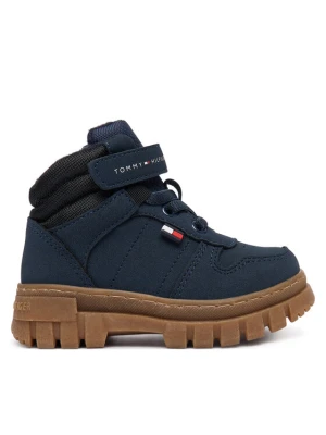 Tommy Hilfiger Trzewiki T1X5-35290-0316 Granatowy