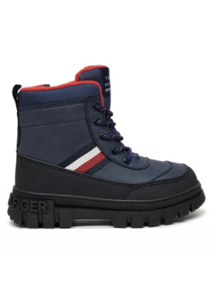 Tommy Hilfiger Trzewiki T3X5-33713-1487 M Granatowy