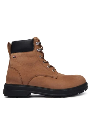 Tommy Hilfiger Trzewiki Th Flag Resistant Lace-Up Boot FW0FW09576 Beżowy