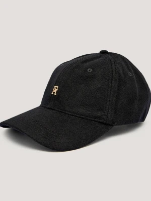Tommy Hilfiger Wełniana bejsbolówka czarny