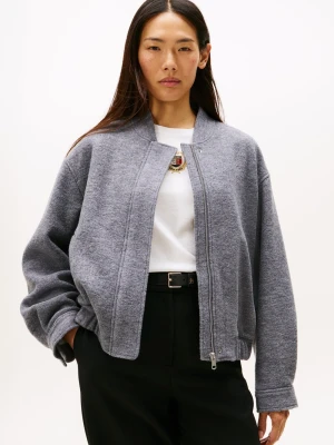 Tommy Hilfiger Wełniana bluza damska Kobiety szary,