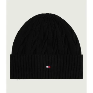Tommy Hilfiger Wełniana czapka FLAG