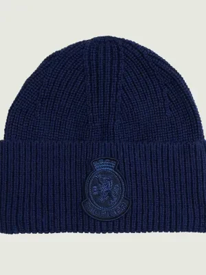 Tommy Hilfiger Wełniana czapka TH CREST | z dodatkiem kaszmiru