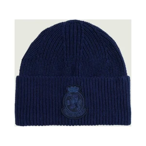 Tommy Hilfiger Wełniana czapka TH CREST | z dodatkiem kaszmiru