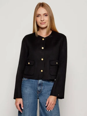 Tommy Hilfiger Wełniana kurtka | Regular Fit