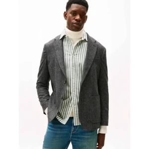 Tommy Hilfiger Wełniana marynarka DC DONEGAL | Regular Fit | z dodatkiem jedwabiu