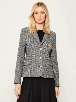 Tommy Hilfiger Wełniana marynarka Festive | Slim Fit