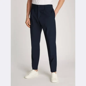 Tommy Hilfiger Wełniane spodnie chino HARLEM | Regular Fit