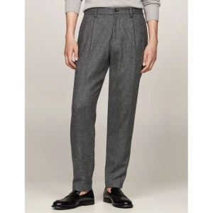 Tommy Hilfiger Wełniane Spodnie | Tapered fit