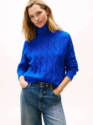 Tommy Hilfiger Wełniany golf | Loose fit