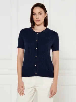 Tommy Hilfiger Wełniany kardigan | Regular Fit