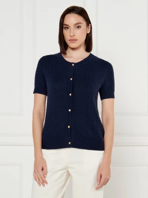 Tommy Hilfiger Wełniany kardigan | Regular Fit