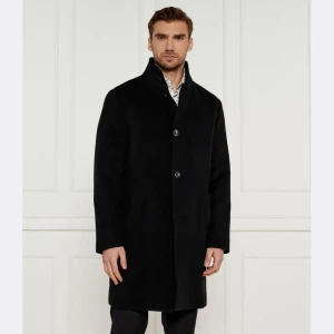 Tommy Hilfiger Wełniany płaszcz