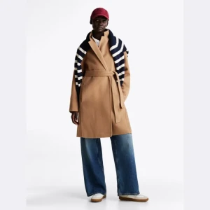 Tommy Hilfiger Wełniany płaszcz