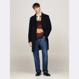 Tommy Hilfiger Wełniany płaszcz