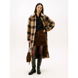 Tommy Hilfiger Wełniany płaszcz