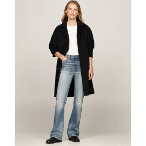 Tommy Hilfiger Wełniany płaszcz