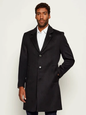 Tommy Hilfiger Wełniany płaszcz