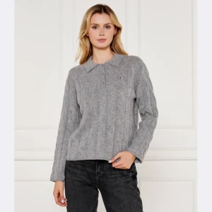 Tommy Hilfiger Wełniany sweter | Loose fit