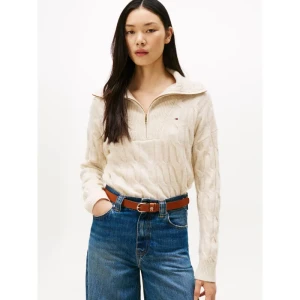 Tommy Hilfiger Wełniany sweter | Loose fit