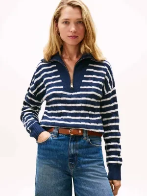 Tommy Hilfiger Wełniany sweter | Loose fit