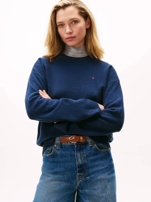 Tommy Hilfiger Wełniany sweter | Loose fit