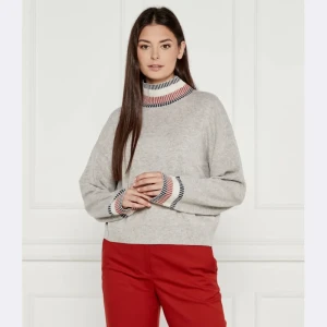 Tommy Hilfiger Wełniany sweter | Loose fit | z dodatkiem kaszmiru