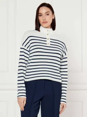 Tommy Hilfiger Wełniany sweter | Regular Fit