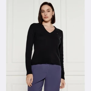 Tommy Hilfiger Wełniany sweter | Regular Fit