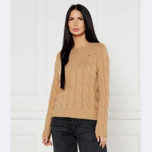 Tommy Hilfiger Wełniany sweter | Regular Fit