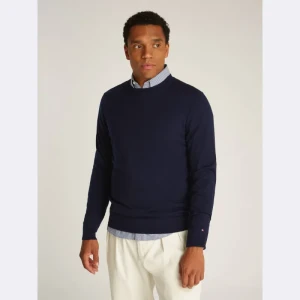 Tommy Hilfiger Wełniany sweter | Regular Fit