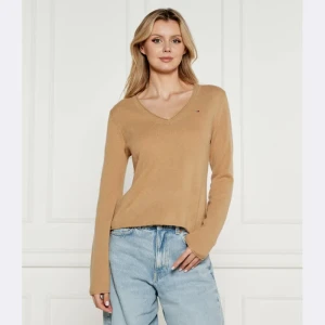 Tommy Hilfiger Wełniany sweter | Regular Fit