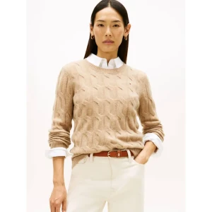 Tommy Hilfiger Wełniany sweter | Regular Fit